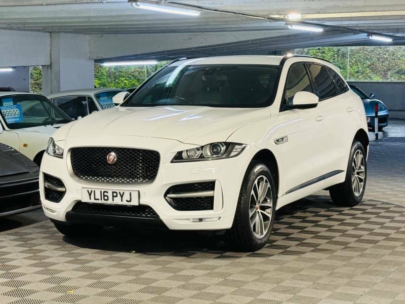 Jaguar F-Pace 2.0D R-sport Awd - 2016 16 YL16PYJ White #6