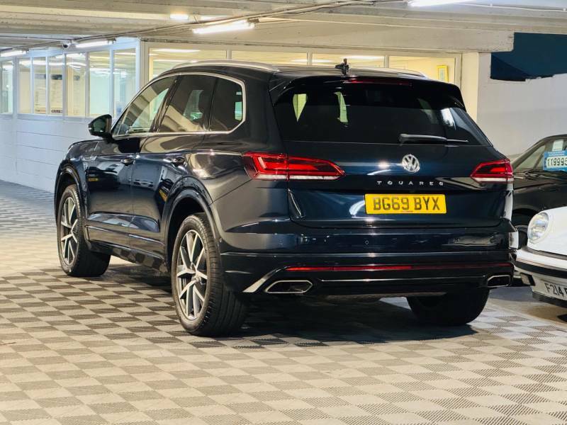 Volkswagen Touareg 3.0 V6 Tsi 4Motion R-line Tip - 2019 69 BG69BYX Blue #3
