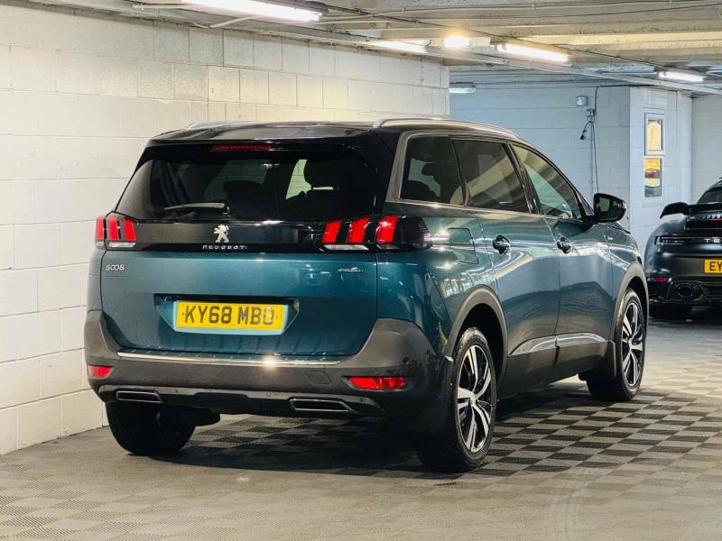 Peugeot 5008 1.2 Puretech Gt Line - 2018 68 KY68MBO Green #4