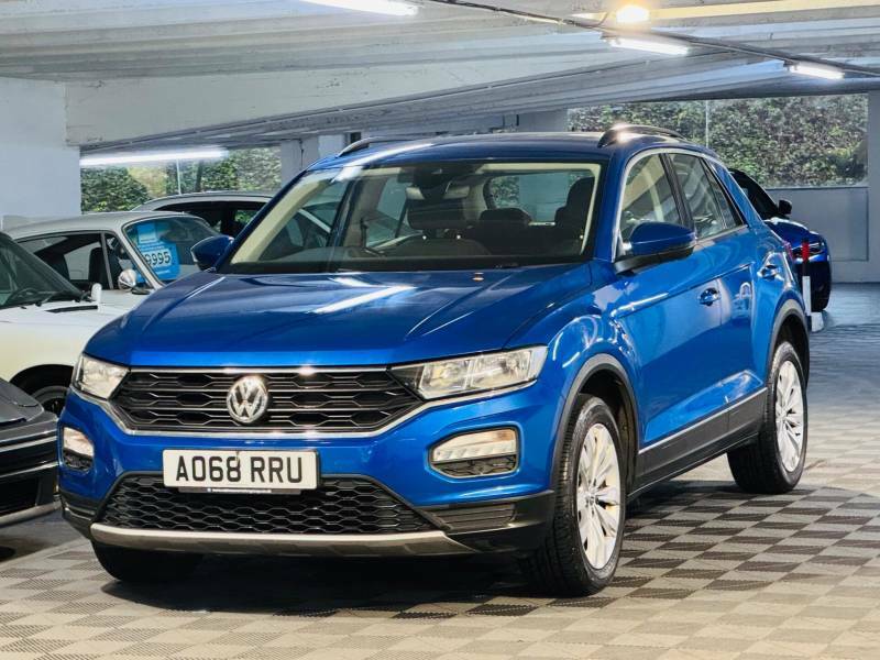 Volkswagen T-Roc 1.5 Tsi Evo Se - 2018 68 AO68RRU Blue #6