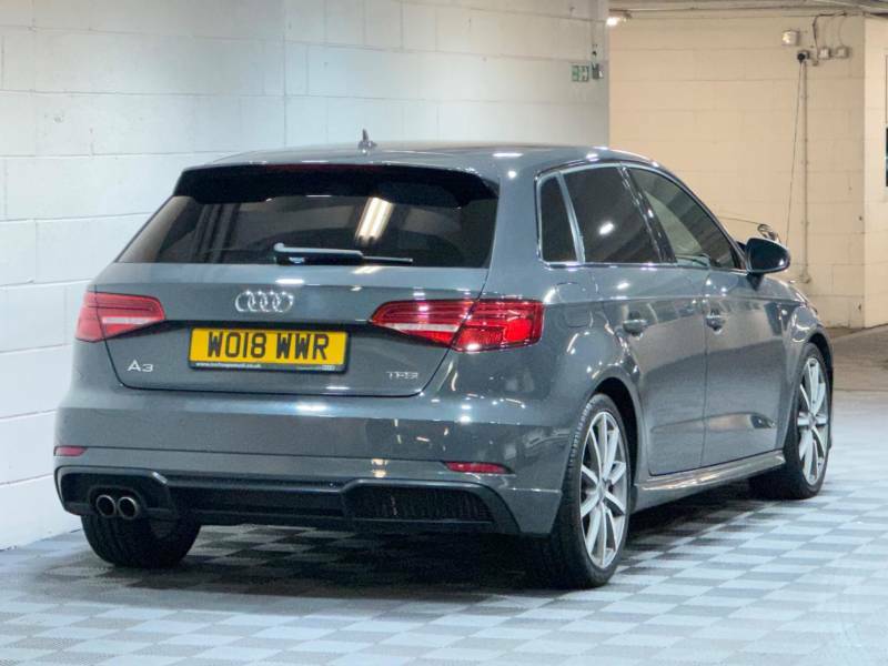 Audi A3 1.5 Tfsi Black Edition S Tronic - 2018 18 WO18WWR Grey #4