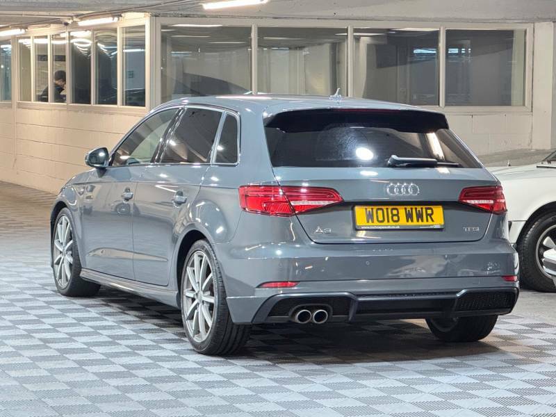 Audi A3 1.5 Tfsi Black Edition S Tronic - 2018 18 WO18WWR Grey #3