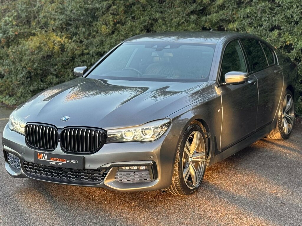 BMW 7 Series 3.0 740D M Sport Xdrive Euro 6 Ss Grey #4