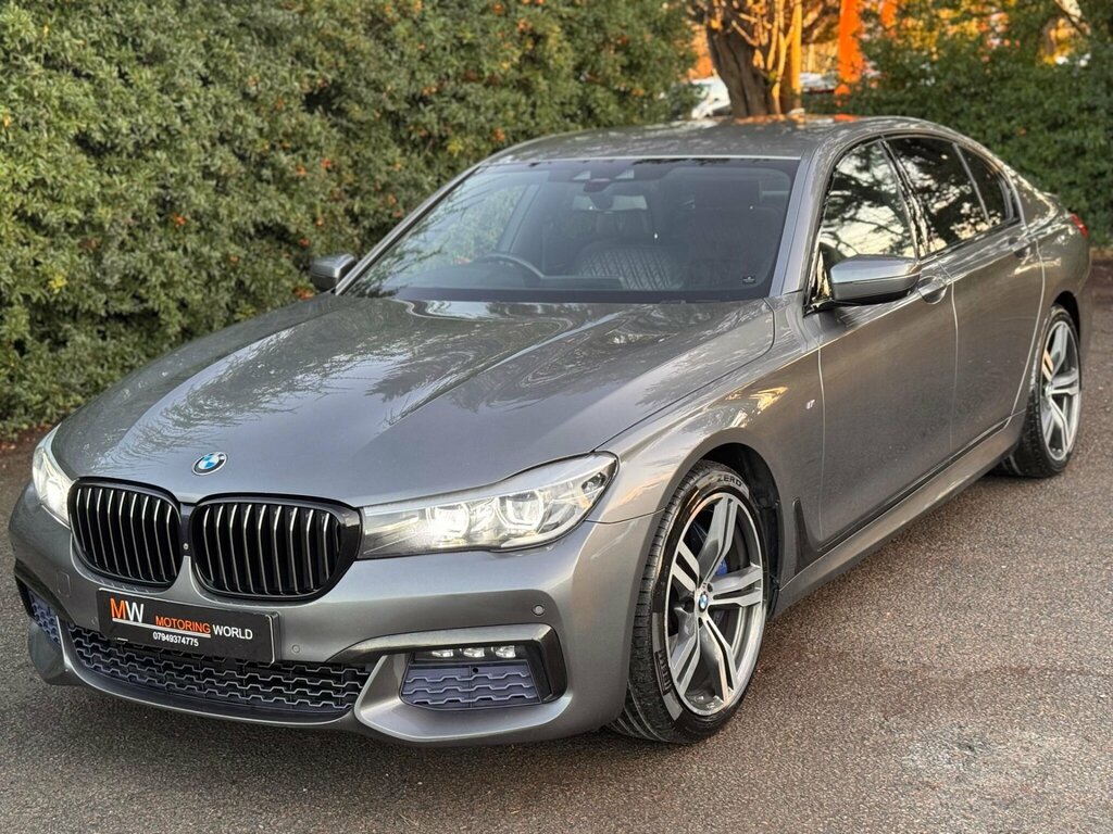BMW 7 Series 3.0 740D M Sport Xdrive Euro 6 Ss Grey #5