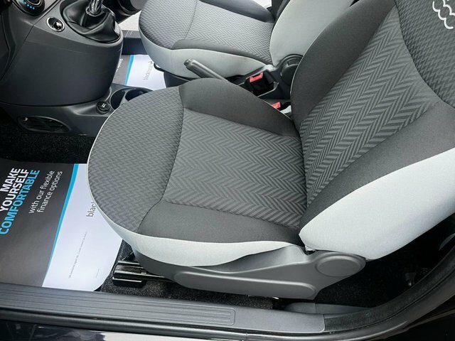 Fiat 500 Eco Pop Star Hatchback MW67DKL Black #6