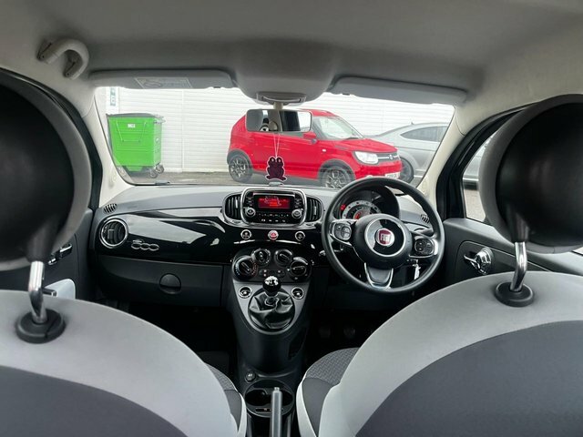 Fiat 500 Eco Pop Star Hatchback MW67DKL Black #2