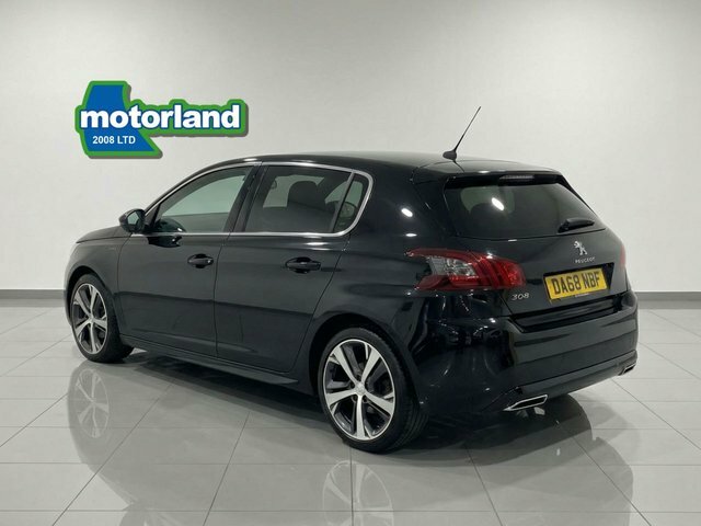 Peugeot 308 Bluehdi Gt Line Hatchback DA68NBF Black #4