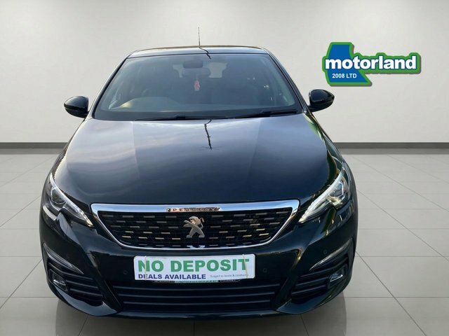 Peugeot 308 Bluehdi Gt Line Hatchback DA68NBF Black #2