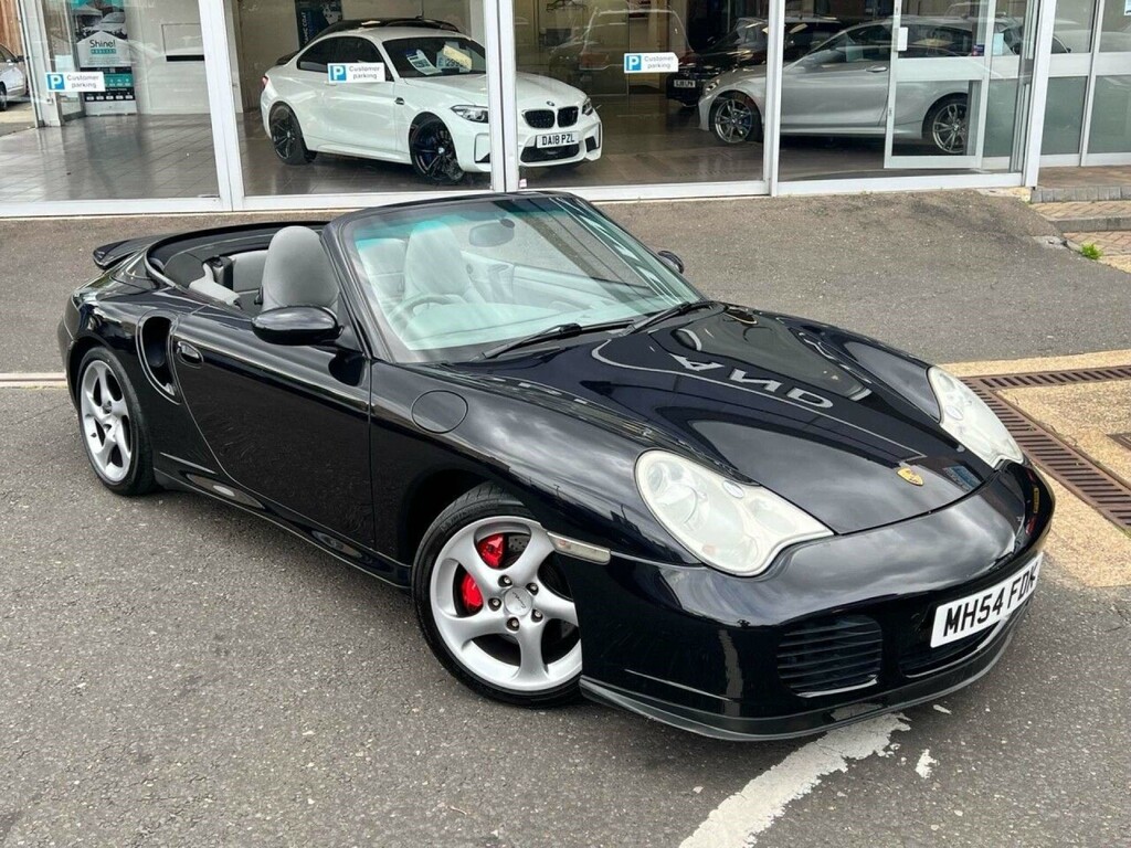 Porsche 911 996 Turbo Cabriolet Tiptronic S Awd Black #3