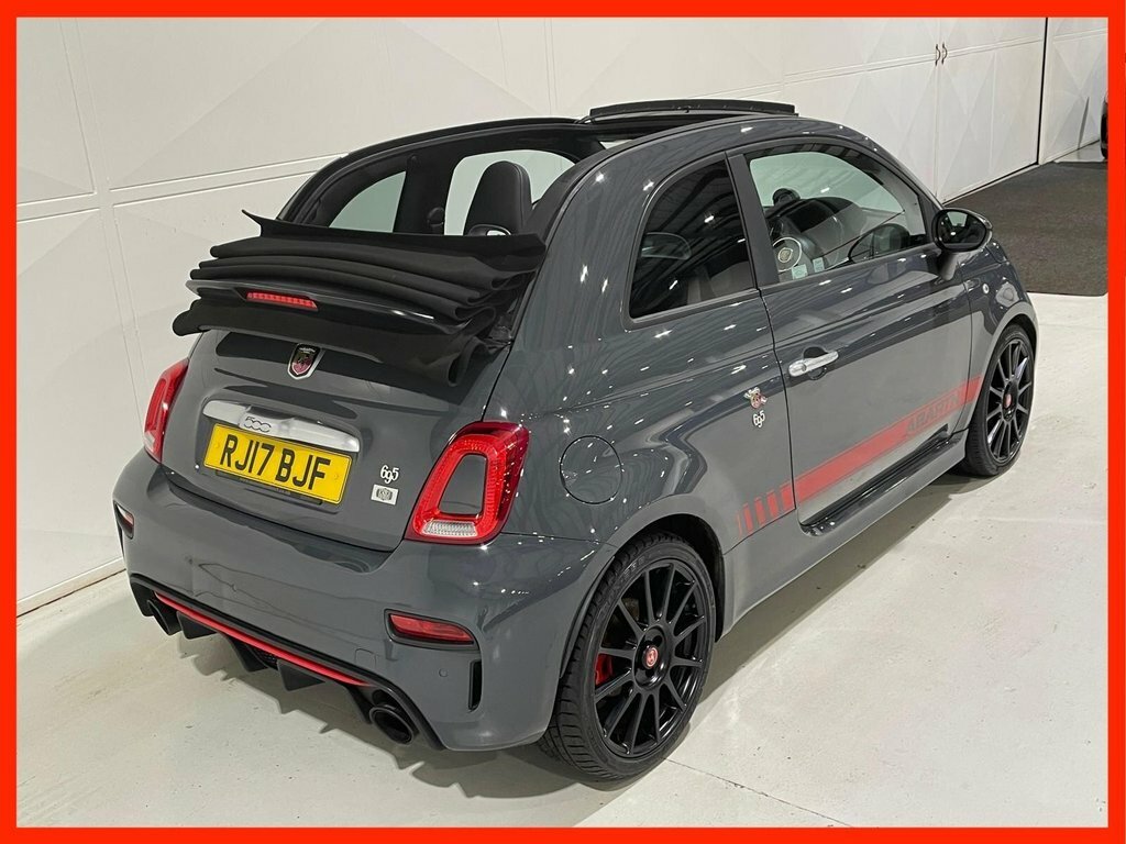 Abarth 695 1.4 T-jet Xsr Yamaha Limited Edition Cabrio Pe RJ17BJF Grey #3