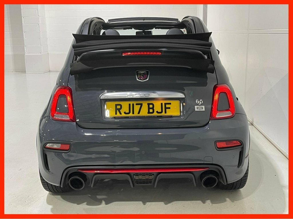 Abarth 695 1.4 T-jet Xsr Yamaha Limited Edition Cabrio Pe RJ17BJF Grey #4