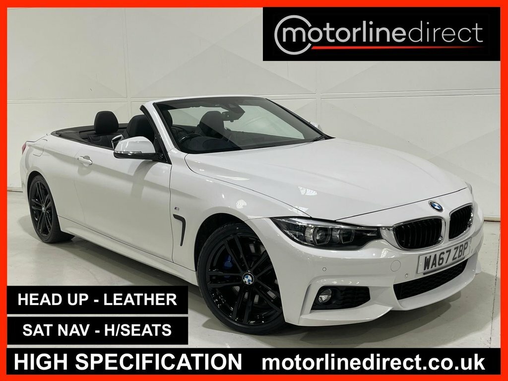 BMW 4 Series 2.0 430I M Sport Convertible Euro White