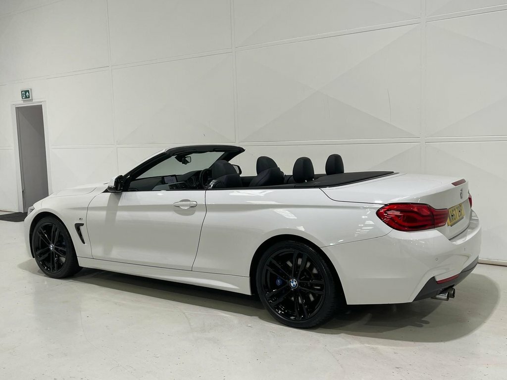 BMW 4 Series 2.0 430I M Sport Convertible Euro White #5