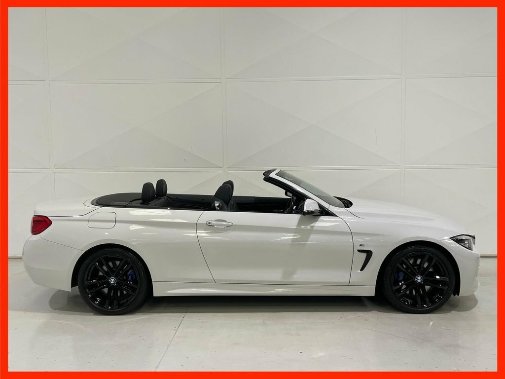 BMW 4 Series 2.0 430I M Sport Convertible Euro White #2