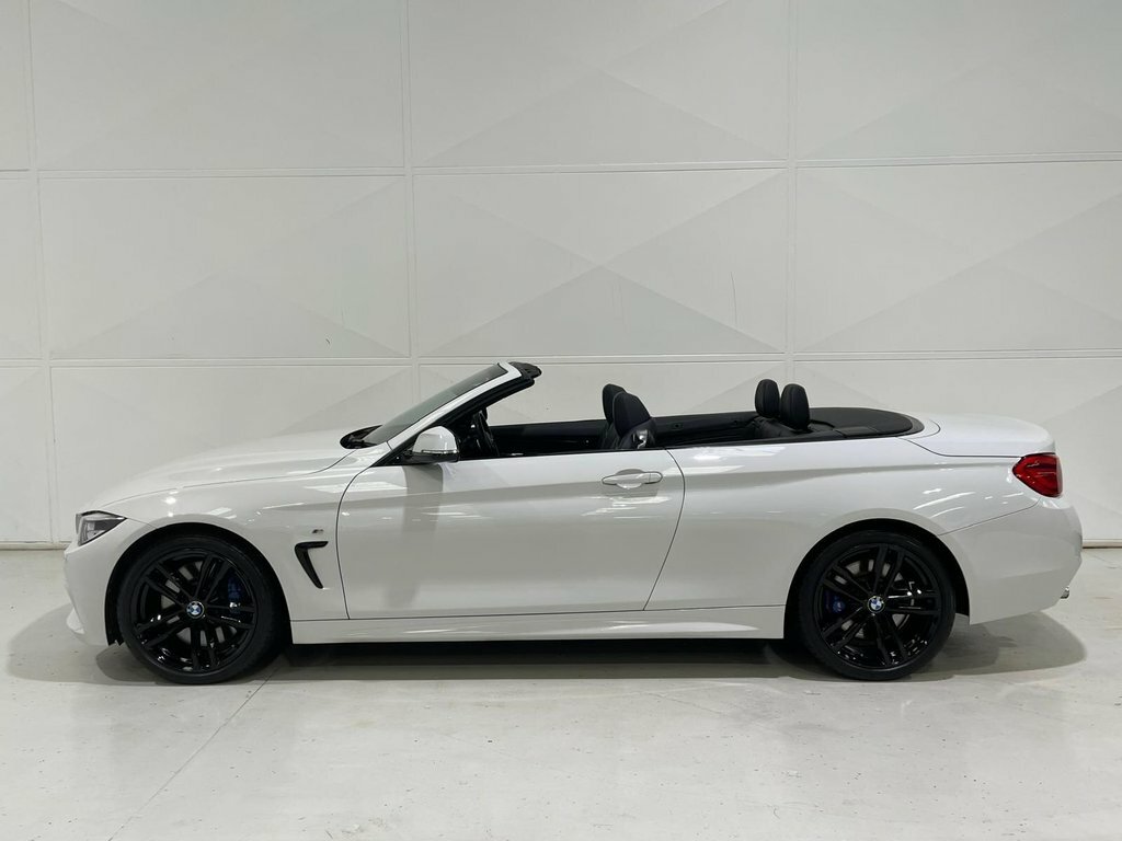 BMW 4 Series 2.0 430I M Sport Convertible Euro White #6