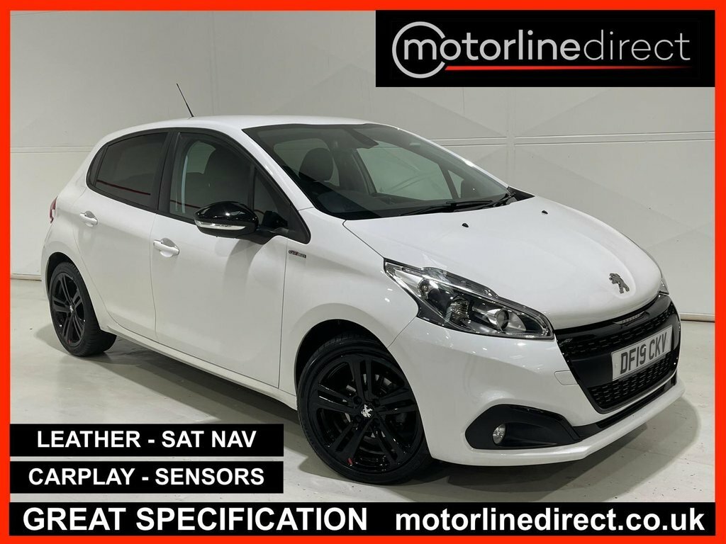 Peugeot 208 1.2 Puretech Gpf Gt Line Hatchback Eat White