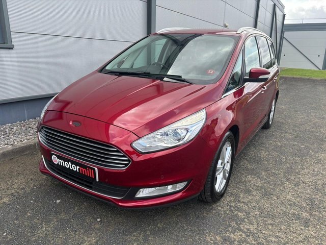 Ford Galaxy 2.0 Tdci Titanium Mpv Euro 6 S MJ66PDY Red #2