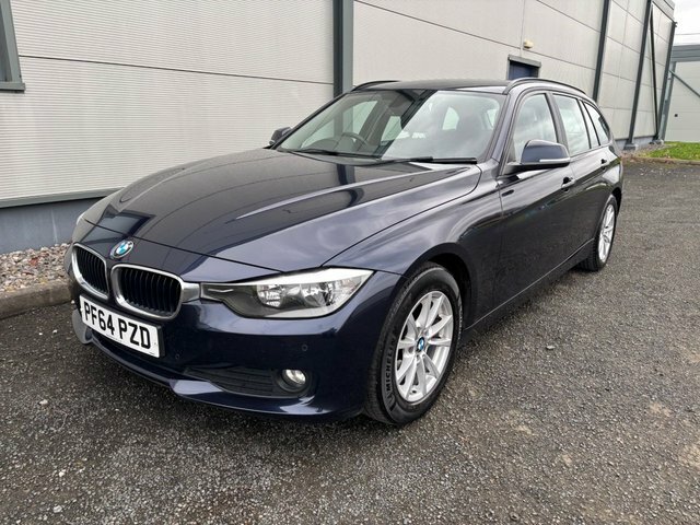 BMW 3 Series 2.0 320D Ed Efficientdynamics Business Touring PF64PZD Blue #4