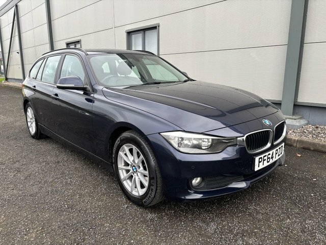 BMW 3 Series 2.0 320D Ed Efficientdynamics Business Touring PF64PZD Blue #2