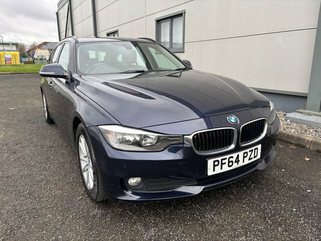 BMW 3 Series 2.0 320D Ed Efficientdynamics Business Touring PF64PZD Blue #3