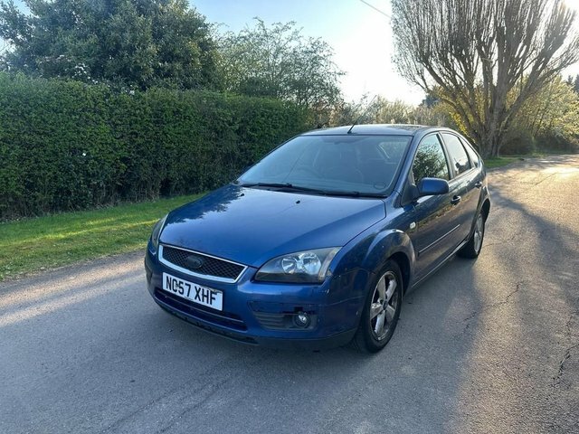 Ford Focus Zetec Climate Hatchback NC57XHF Blue #5