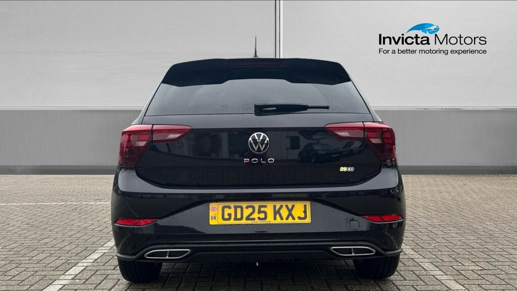 Volkswagen Polo R-line GD25KXJ Black #4