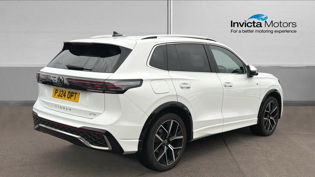 Volkswagen Tiguan R-line PJ24OPT White #3