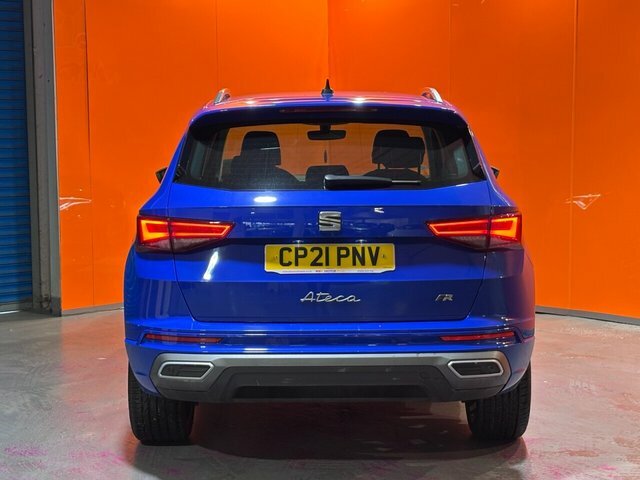 Seat Ateca 1.5 Tsi Evo Fr Sport Dsg 148 Bhp Stunning 1 Own Blue #5