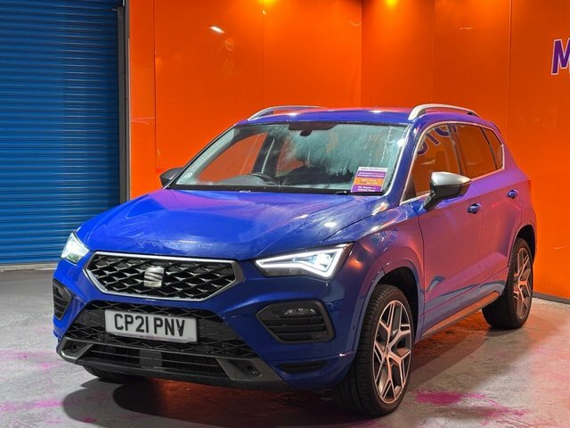 Seat Ateca 1.5 Tsi Evo Fr Sport Dsg 148 Bhp Stunning 1 Own Blue #3