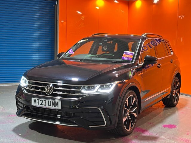 Volkswagen Tiguan 1.5 R-line Tsi Dsg 148 Bhp Huge Specification. MT23UMM Black #3