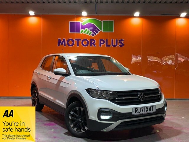 Volkswagen T-Cross 1.0 S Tsi 94 Bhp 1 Owner. 17 Diamond Alloys White
