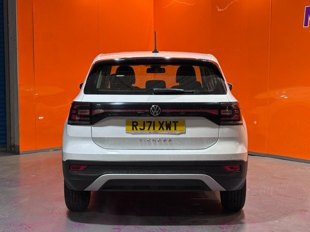 Volkswagen T-Cross 1.0 S Tsi 94 Bhp 1 Owner. 17 Diamond Alloys RJ71XWT White #5
