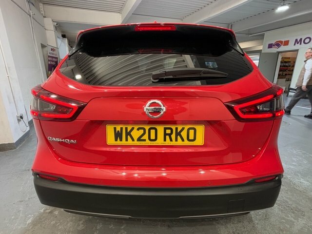 Nissan Qashqai 1.3 Dig-t Tekna Suv Dct Euro 6 S Red #6