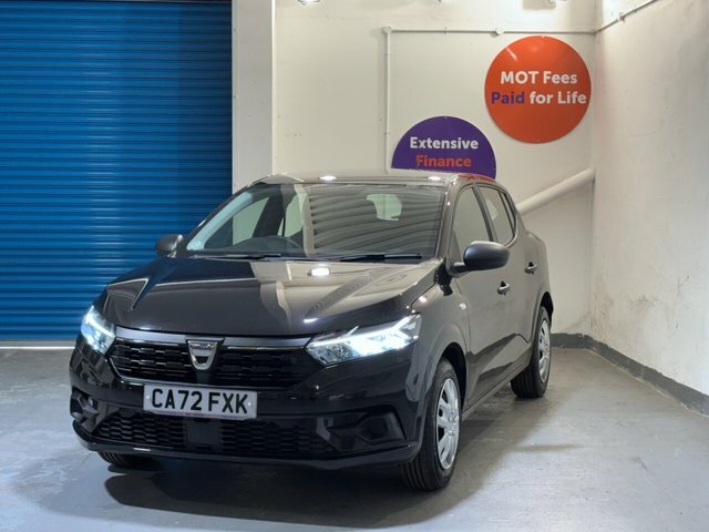 Dacia Sandero 1.0 Tce Bi-fuel Essential Hatchback Bi Fuel Ma CA72FXK Black #3