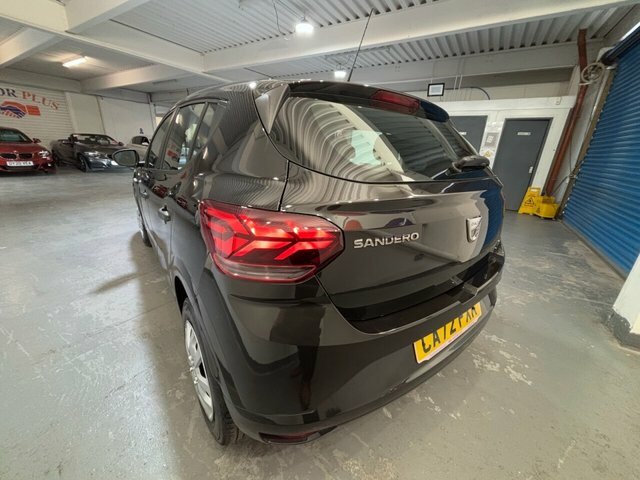 Dacia Sandero 1.0 Tce Bi-fuel Essential Hatchback Bi Fuel Ma CA72FXK Black #6
