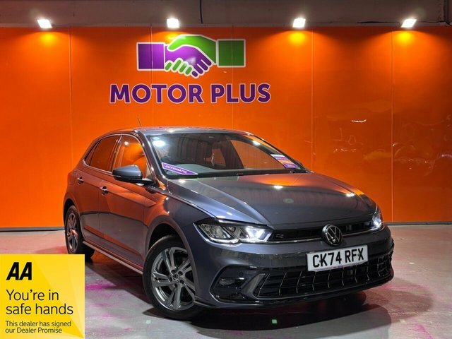 Volkswagen Polo 1.0 Tsi R-line Hatchback Dsg Euro 6 S Grey