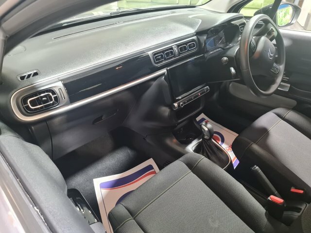 Citroen C3 1.2 Puretech Plus Hatchback Eat6 Euro 6 CJ73VYB Grey #3