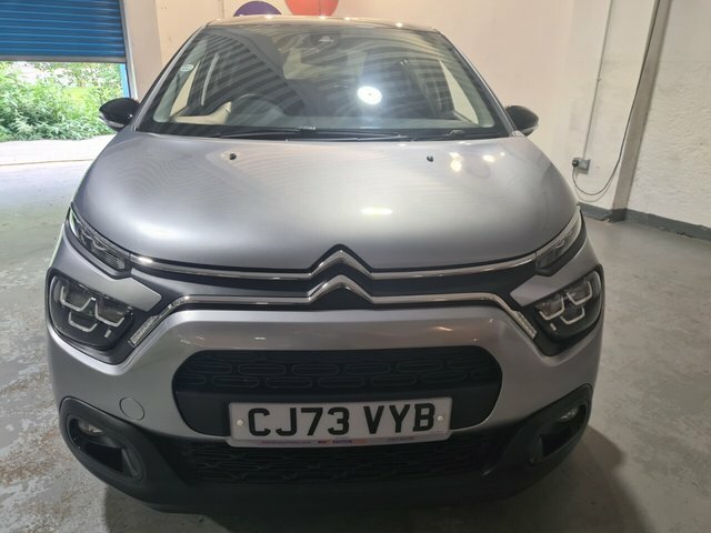 Citroen C3 1.2 Puretech Plus Hatchback Eat6 Euro 6 CJ73VYB Grey #2