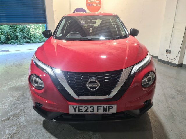 Nissan Juke 1.0 Dig-t Visia Suv Euro 6 S S YE23FWP Red #2