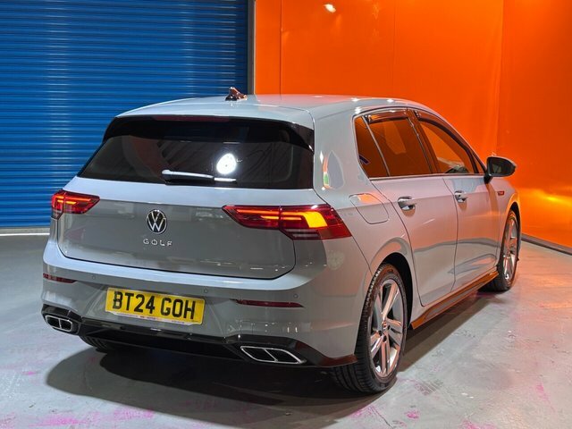 Volkswagen Golf 2.0 Tdi R-line Hatchback Dsg Euro 6 S BT24GOH Grey #6