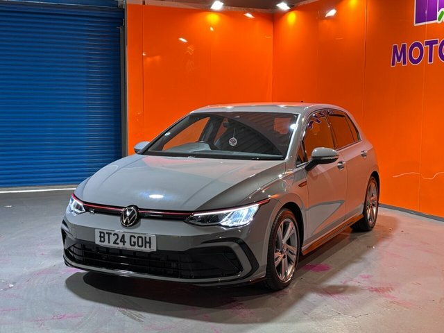 Volkswagen Golf 2.0 Tdi R-line Hatchback Dsg Euro 6 S BT24GOH Grey #3
