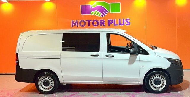 Mercedes-Benz Vito 2.0 114 Cdi Progressive Crew Van Double Cab Di White #4