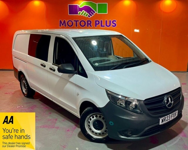Mercedes-Benz Vito 2.0 114 Cdi Progressive Crew Van Double Cab Di White