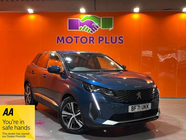 Peugeot 3008 1.6 13.2Kwh Allure Suv Plug-in Hybrid E Blue