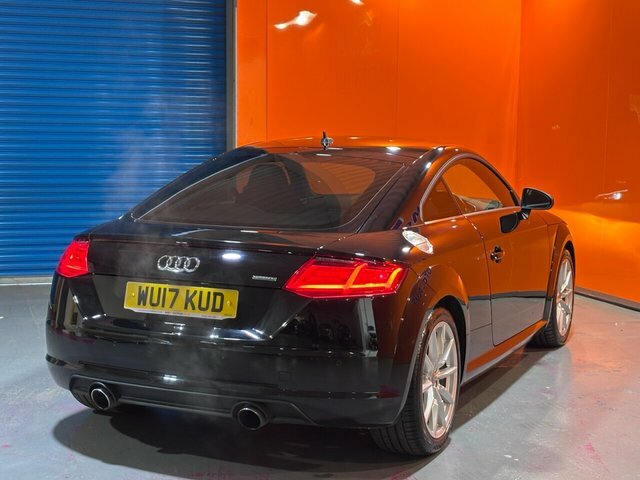 Audi TT 2.0 Tfsi Sport Coupe S Tronic Quattro E WU17KUD Black #6