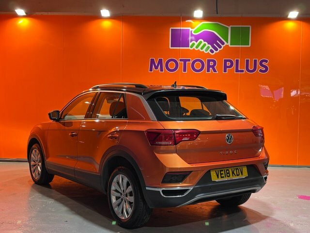 Volkswagen T-Roc 1.5 Tsi Evo Se Suv Euro 6 S S VE18KDV Black #4