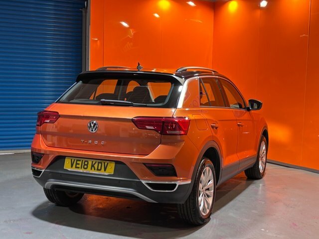 Volkswagen T-Roc 1.5 Tsi Evo Se Suv Euro 6 S S VE18KDV Black #6