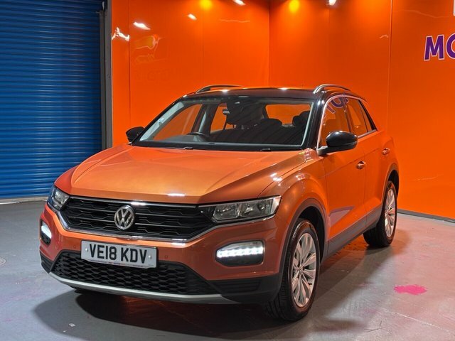 Volkswagen T-Roc 1.5 Tsi Evo Se Suv Euro 6 S S VE18KDV Black #3