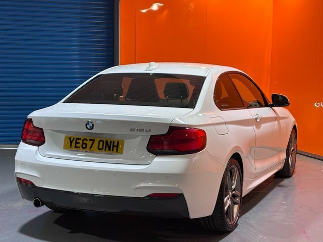 BMW 2 Series Gran Coupe 2.0 218D M Sport Coupe Euro 6 S S YE67ONH White #5