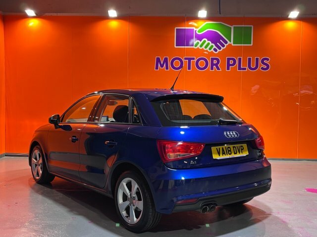 Audi A1 1.4 Tfsi Sport Sportback Euro 6 VA18DVP Blue #3